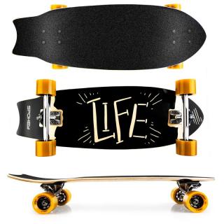 LIFE Longboard 67,5 x 25,5 cm, ABEC7 SPOKEY