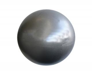 Lopta OVERBALL 30 cm strieborná Kubisport