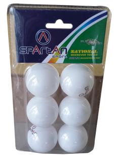 Loptičky na stolný tenis SPARTAN TT-Ball 6ks