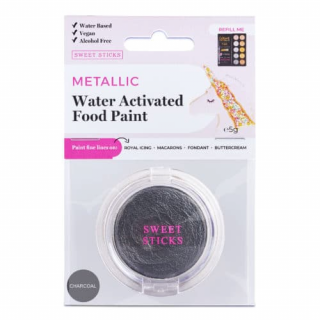 Metalická barva Water Activated Charcoal