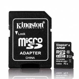Pamäťová MIKRO SD karta 32GB Class 10 KINGSTON