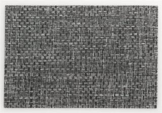 Prestieranie PLATO, polyvinyl, čierne/biele 45 × 30 cm KL-15644
