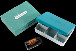 Puzdro na výživové doplnky dōTERRA a gélové kapsuly MetaPWR™ (90kps)