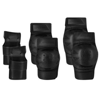 SHIELD PRO 3-dielna sada chráničov pre dospelé, čierna, veľ. XS SPOKEY