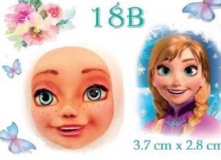 Silikonová forma obličej Anna Frozen