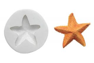 Silikónová formička morská hviezdica 5 × 5 cm