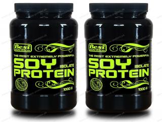 Soy Protein Isolate (1 kg) - Best Nutrition 1 + 1 Zadarmo (čokoláda)
