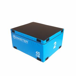 Tréningový plyo box MASTER Soft - 90 x 75 x 45 cm