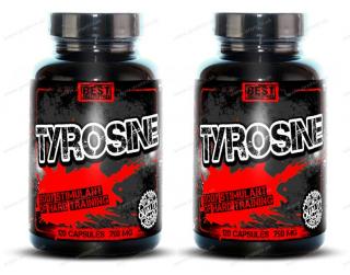 Tyrosine (250  kps) - Best Nutrition 1 + 1 Zadarmo