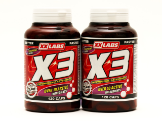 X3 - Thermogenic Fat Burner XXLabs 1 + 1 Zdarma