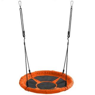 Záhradná hojdačka SPARTAN Fun Ring 95 cm - oranžová