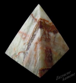 Pyramída ónyx 5 cm