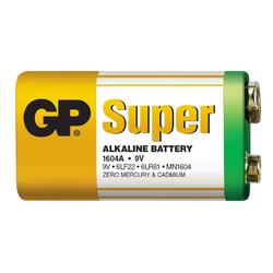 Batéria GP alkalická 9V blok, 1ks/ fólia (Batéria GP alkalická)