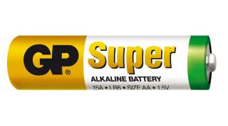 Batéria GP super alkalická AA, 2ks/ fólia (Batéria GP super)