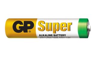 Batéria GP super alkalická AAA, 2ks/ fólia (Batéria GP super)