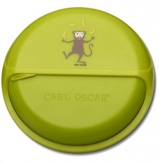 Desiatový box Bento Disc Carl Oscar - Lime (Desiatový box, box)