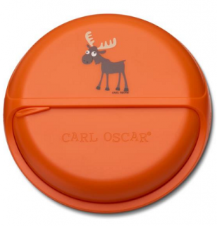Desiatový box Bento Disc Carl Oscar - Orange (Desiatový box,)