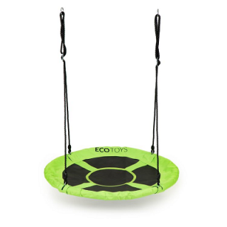 Hojdaci kruh Ecotoys, zelený - 110 cm, nosnosť 150 kg (Eco)