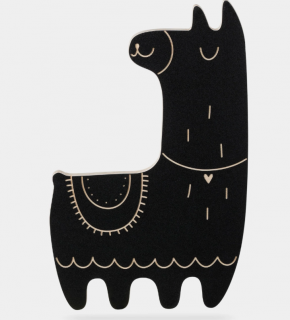 Milin - Drevená lama - hračka a tabuľka 2v1 (Drevená hračka,)