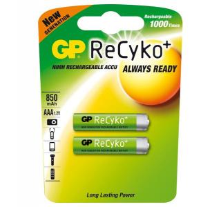 Nabíjacia batéria GP ReCyko+ 820 mAh AAA NiMH 2ks/ bl.