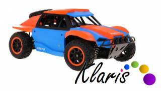 RC terénne auto 4WD Short Course 2,4 GHz, mierka 1:18 - modro/oranžové ()