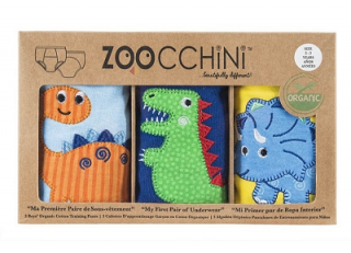 Zoocchini učiace nohavičky - Set 3 ks, 2-3 rokov - Jurassic