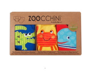 Zoocchini učiace nohavičky - Set 3 ks, 2-3 rokov - Ocean