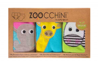 Zoocchini učiace nohavičky - Set 3 ks, 2-3 rokov - Safari