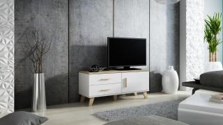 Tv stolík Lotta 120 biely