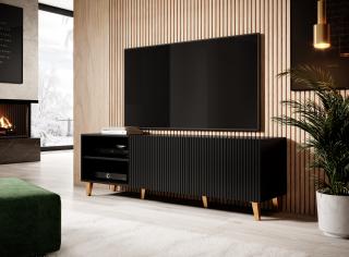 Tv stolík Pafos 150 čierny