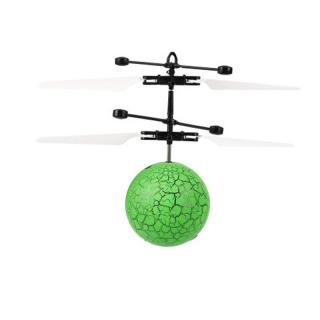 Lietajúce RC Disco guľa Flying Ball zelený