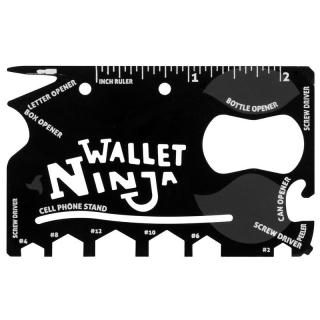 Ninja Wallet karta na prežitie survival 18v1