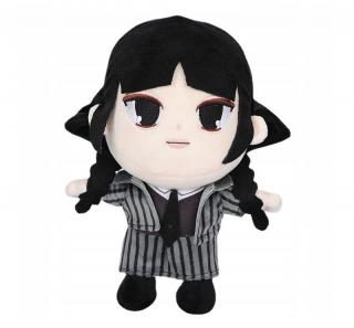 Plyšová bábika Wednesday Addams 20 cm