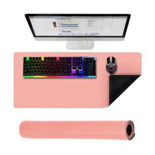 Podložka pod klávesnicu a myš 90 × 45 cm ružová