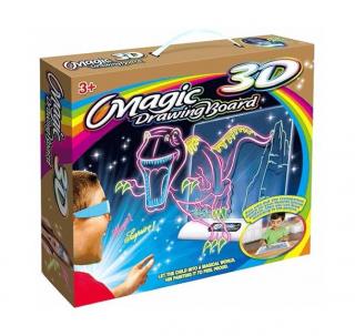 TOYS YM191 3D magická kresliaca doska DINO