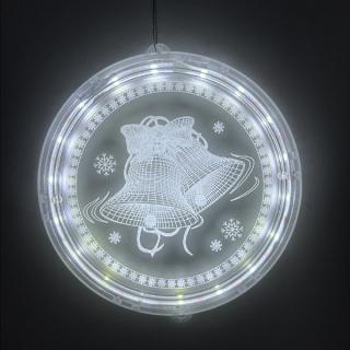 Vianočná LED závesná dekorácia Zvonček