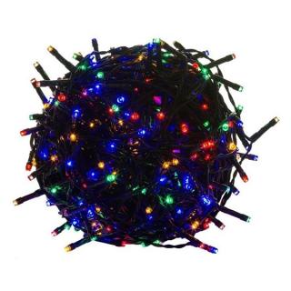 Vianočné osvetlenie - 200 LED pre vnútorné použitie - farebné