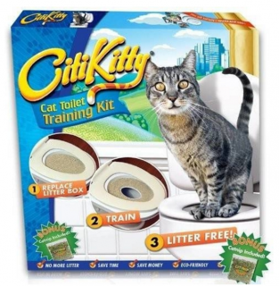 Záchodová doska pre Vašu mačku Citikitty cat toilet