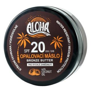 ALOHA Opaľovacie maslo SPF 20 pre rýchle zhnednutie