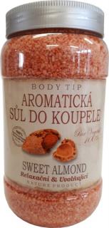 BODY TIP Aromatická soľ do kúpeľa Mandľa (Prírodná kozmetika)