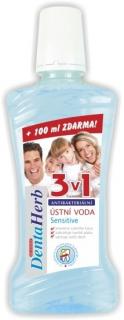 DENTA HERB Ústna voda White Mint Sensitive (Prírodná)