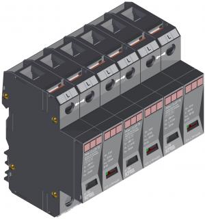 Prepäťová ochrana KIWA POm I 3 LCF 75kA 280V/25kA (Zvodič)