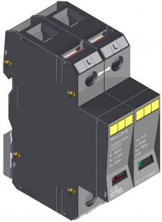 Prepäťová ochrana KIWA POm I LCF 30 kA (Zvodič prepätia KIWA )