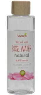 Ružová voda čistiaca a tonizačná  (Prírodná kozmetika VIVACO)