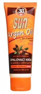 SUN Argan oil opaľovací krém s arganovým olejom SPF 30