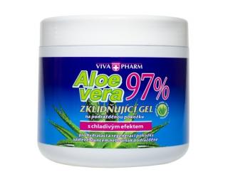 VIVAPHARM Aloe vera 97% chladivý gél - 600ml upokojujúci