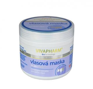 VIVAPHARM Kozia maska na vlasy regeneračná  (Prírodná)
