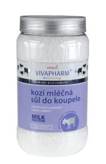 VIVAPHARM Kozia mliečna soľ do kúpeľa (Prírodná kozmetika)
