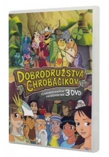 3DVD - Dobrodružstvá chrobáčikov (13 animovaných príbehov na 3 DVD)
