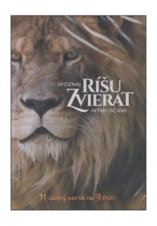 3DVD - Spoznaj ríšu zvierat inými očami (11-dielny seriál na 3 DVD)